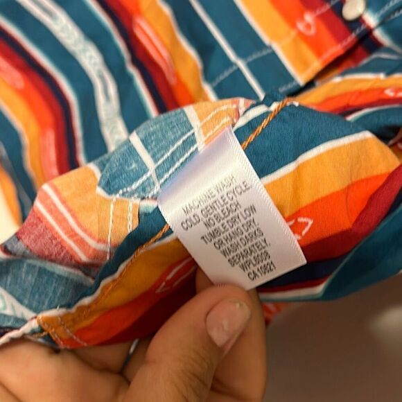 Panhandle Rough Stock Size Large (L) 100% Cotton Great Pattern - Picture 4 of 7
